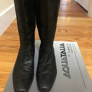 Aquatalia Choco-X boots 6.5M FREE SHIPPING